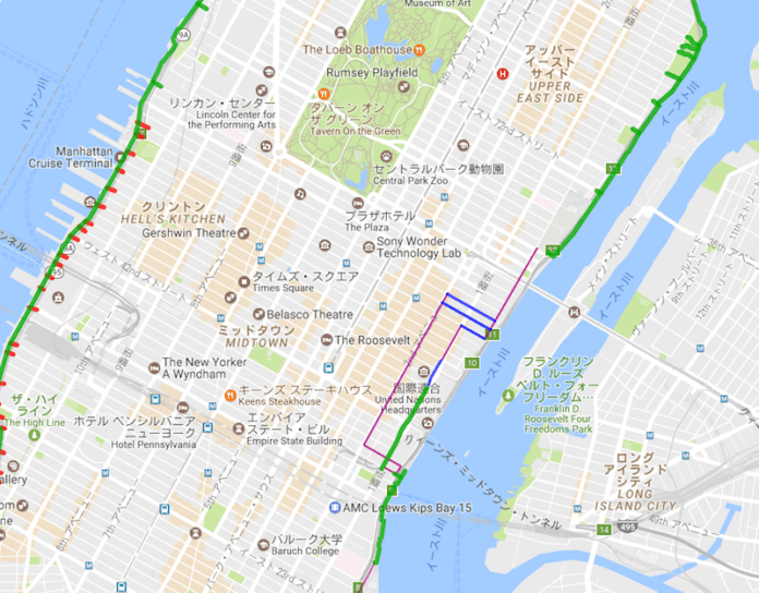 TBA Protests Design of Pedestrian Walkway at East 54th Street, Part of Plans for East River Esplanade