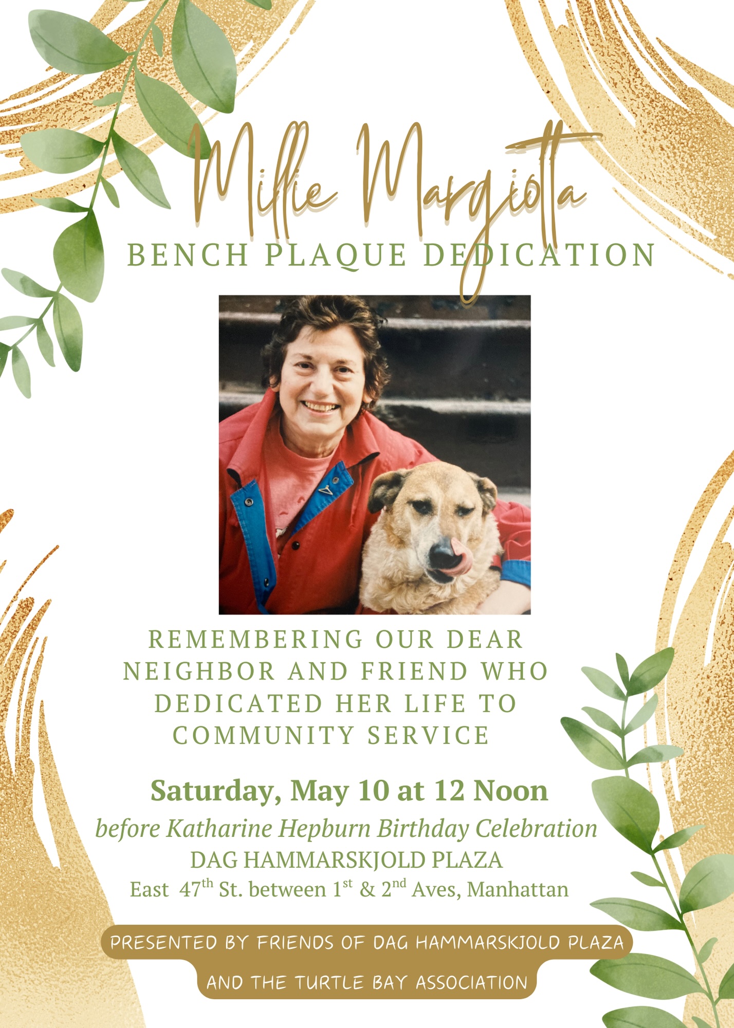 Millie Margiotta Celebration