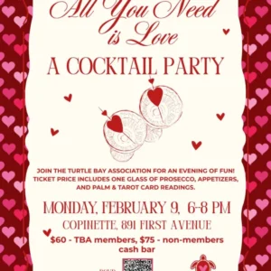 ALL YOU NEED IS LOVE COCKTAIL PARTY